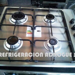 ANAFE DE EMBUTIR A GAS EN 4 HORNALLAS. TST