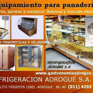 MUEBLES Y MAQUINARIA PARA PANADERIAS
