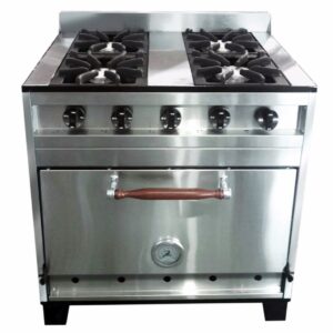 cocina familiar industrial. 80 cm de frente. Marca E.g.