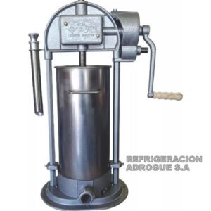 EMBUTIDORA DE CHORIZOS VERTICAL EN 10 o´15 KG