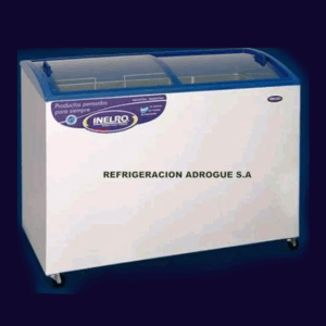 freezer.VIDRIO CURVO 550 lts . con ruedas.
